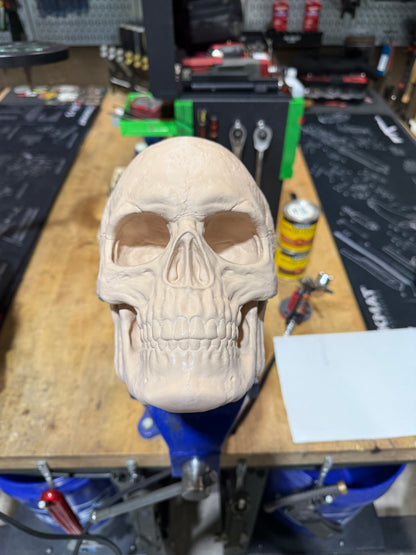 Helmet Mount Skull